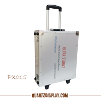 Quartz Stone Sample Traveling Suitcase