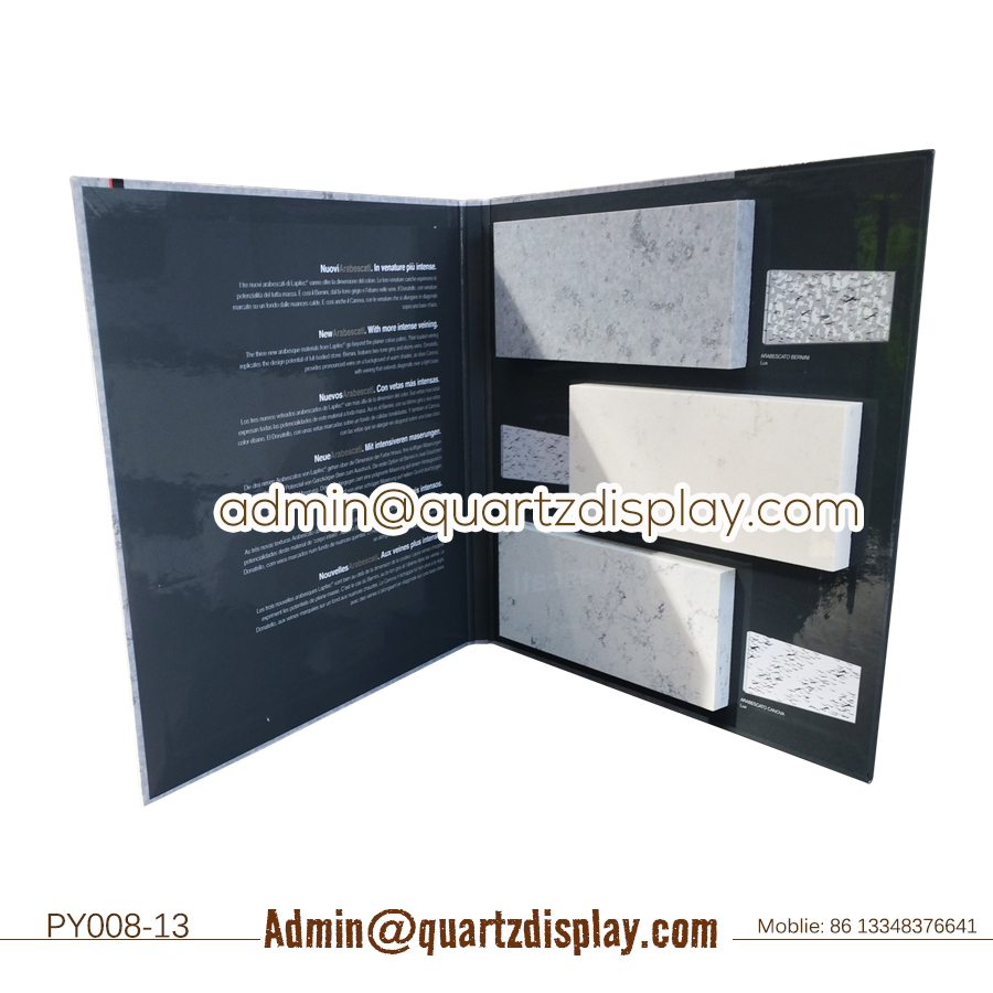 Granite Stone Sample Binder, Marble Tile folder