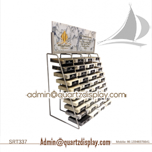 SRT337-quartz stone display shelf with high capacity