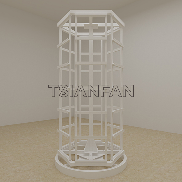 Marble Carousel Sample Display Stand For Stone Quartz ST-86 Stone display